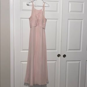 Azazie bridesmaid dress (blushing pink)
